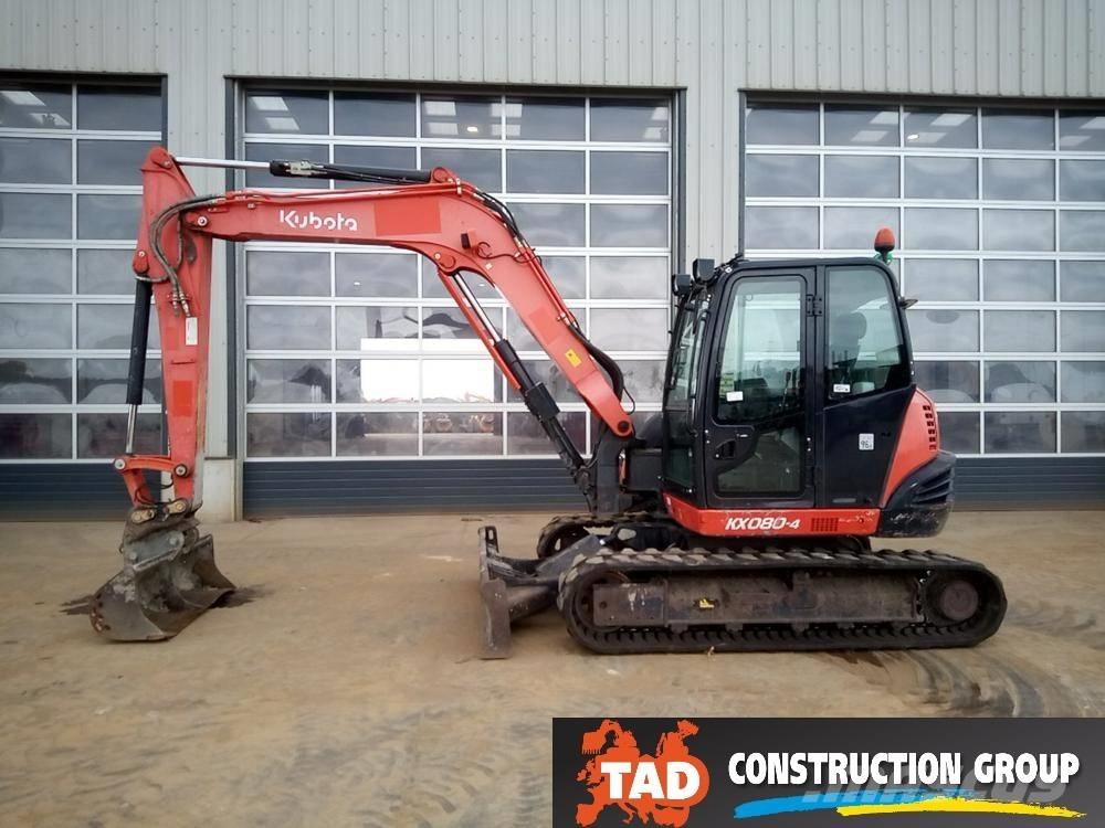 Kubota KX 080-4 Μίνι εκσκαφείς 7t - 12t