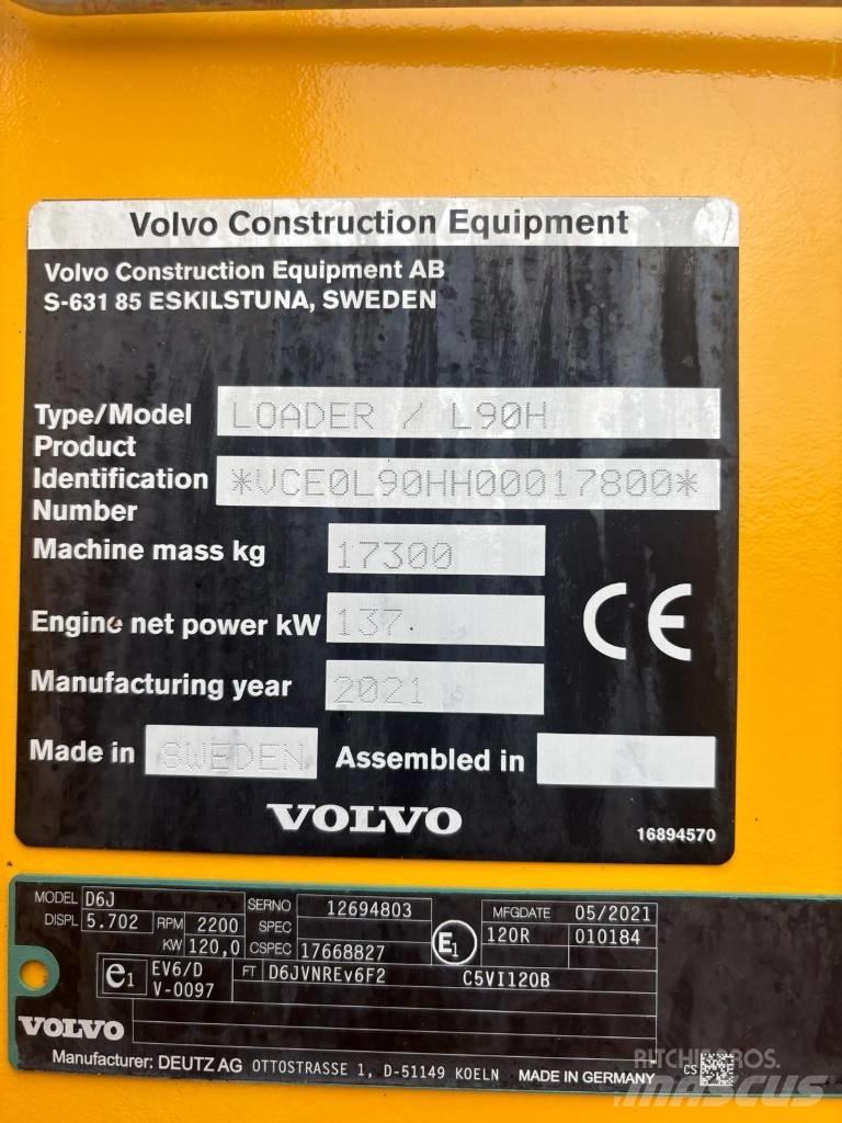 Volvo L90H Φορτωτές με λάστιχα (Τροχοφόροι)