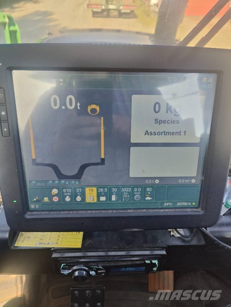 John Deere 1210E Μεταφορείς ξυλείας