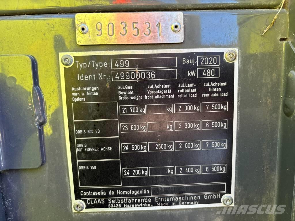 CLAAS Jaguar 960 4WD Μηχανές χορτονομής