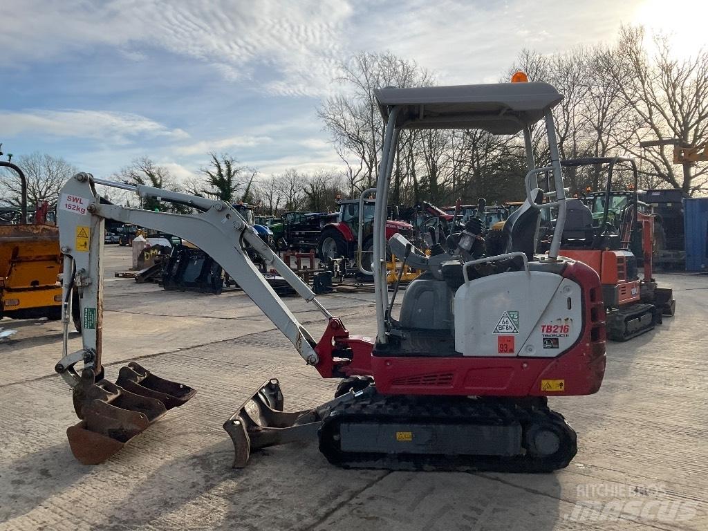 Takeuchi TB 216 Εκσκαφάκι (διαβολάκι) < 7t