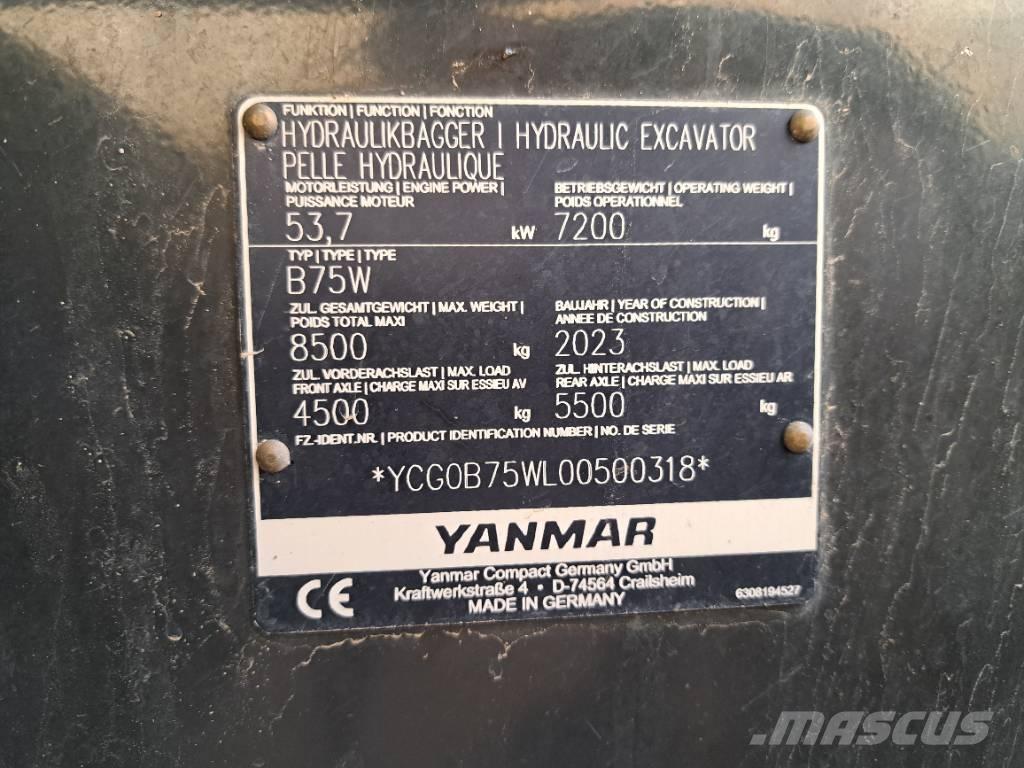 Schaeff B75W Εκσκαφείς με τροχούς - λάστιχα