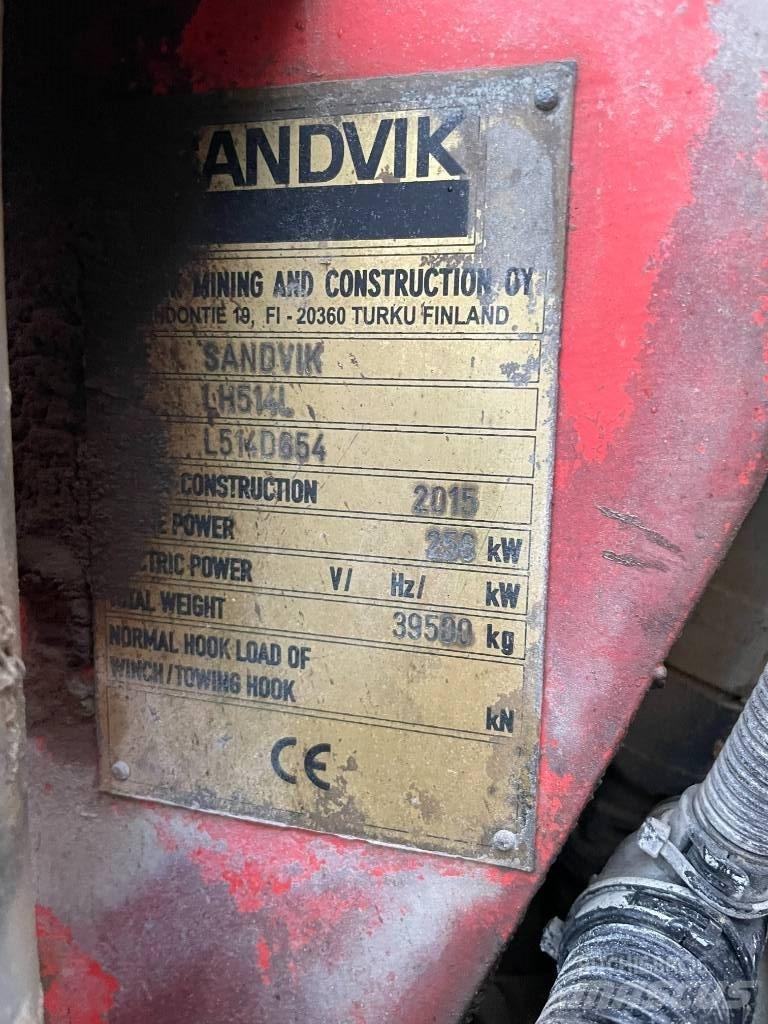 Sandvik LH 514 Υπόγειοι εκσκαφείς-φορτωτές