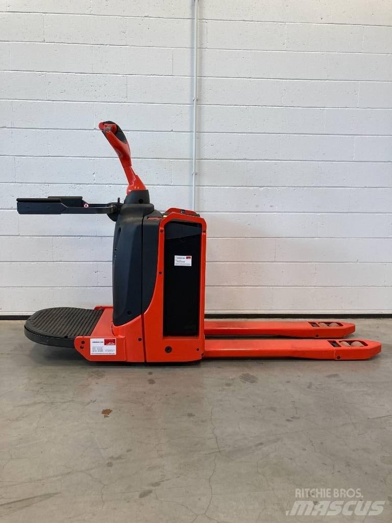 Linde T16P/1151-02 Χειροκίνητο περονοφόρο ανυψωτικό με πλατφόρμα