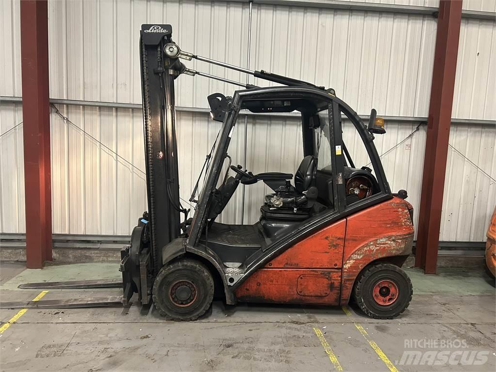 Linde H25T Περονοφόρα ανυψωτικά κλαρκ με φυσικό αέριο LPG