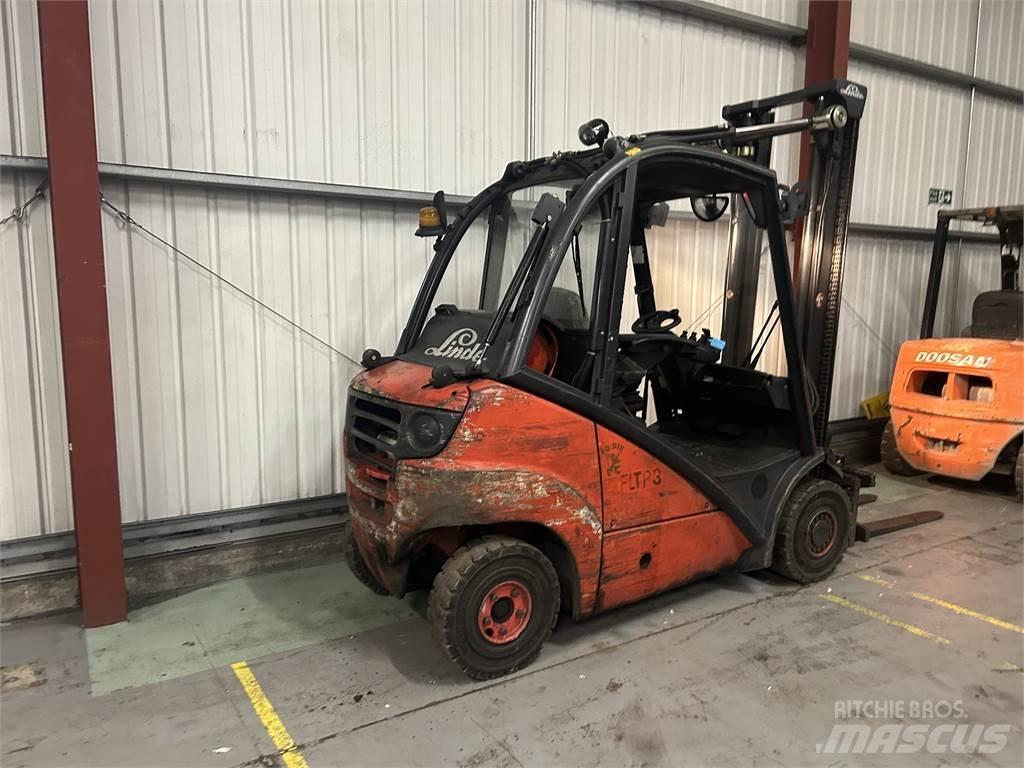Linde H25T Περονοφόρα ανυψωτικά κλαρκ με φυσικό αέριο LPG
