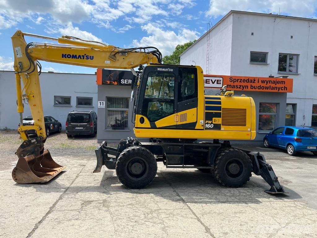 Komatsu PW 160-11 Εκσκαφείς με τροχούς - λάστιχα