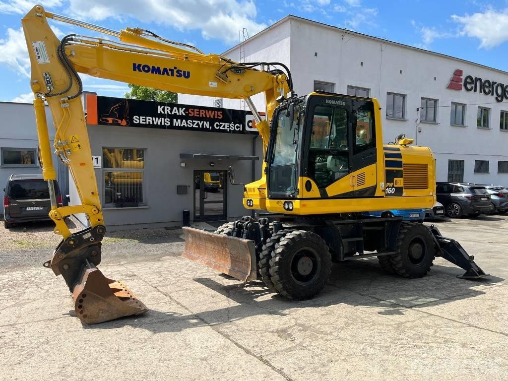 Komatsu PW 160-11 Εκσκαφείς με τροχούς - λάστιχα