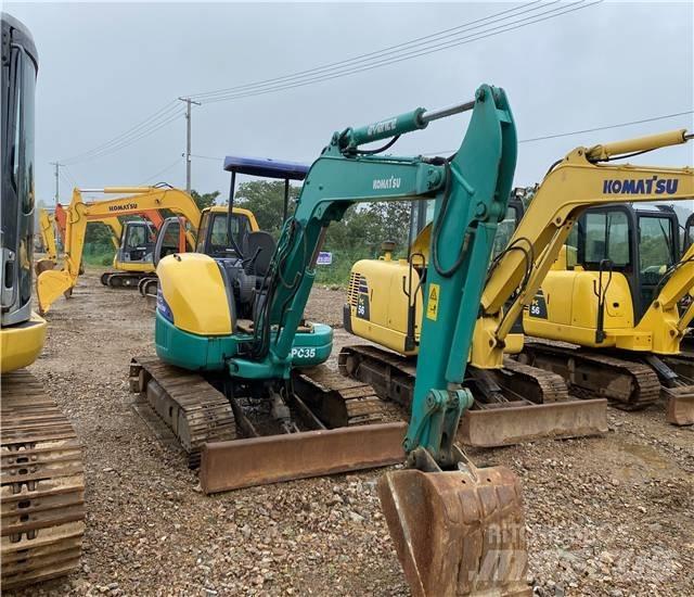 Komatsu PC35MR-1 Εκσκαφάκι (διαβολάκι) < 7t