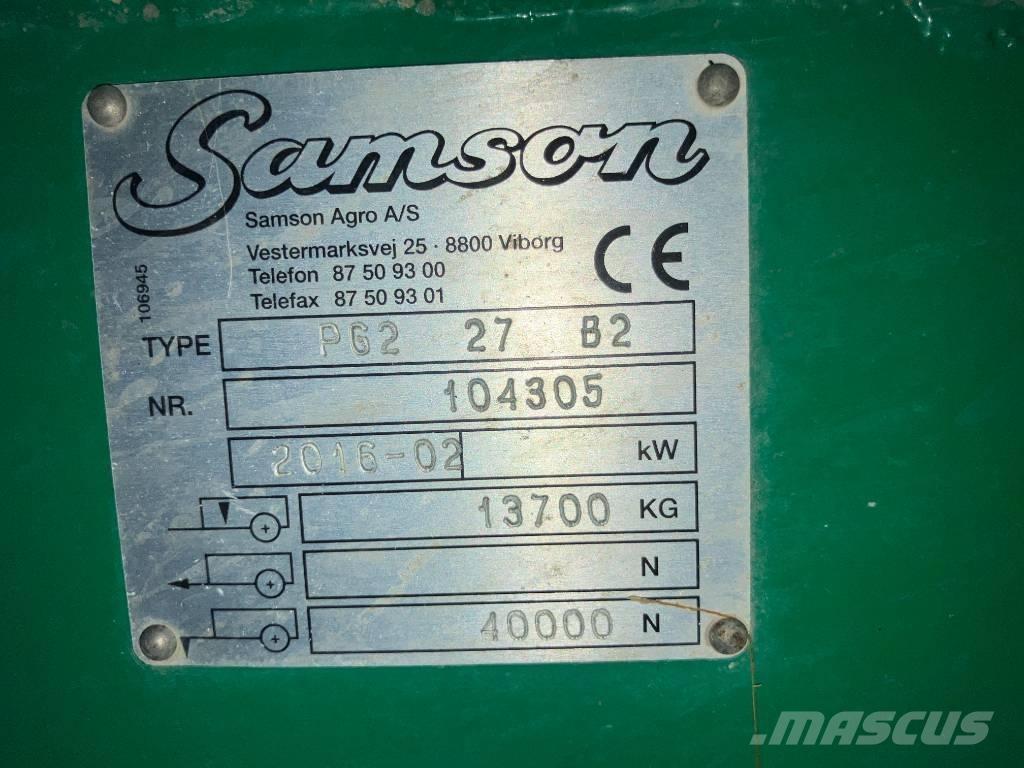 Samson PG2 27 Διασκορπιστές λάσπης