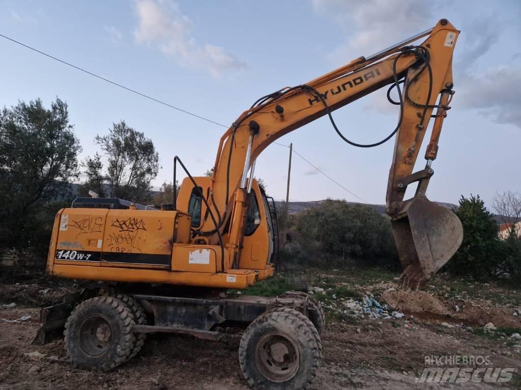 Hyundai 140W-7 Εκσκαφείς με τροχούς - λάστιχα