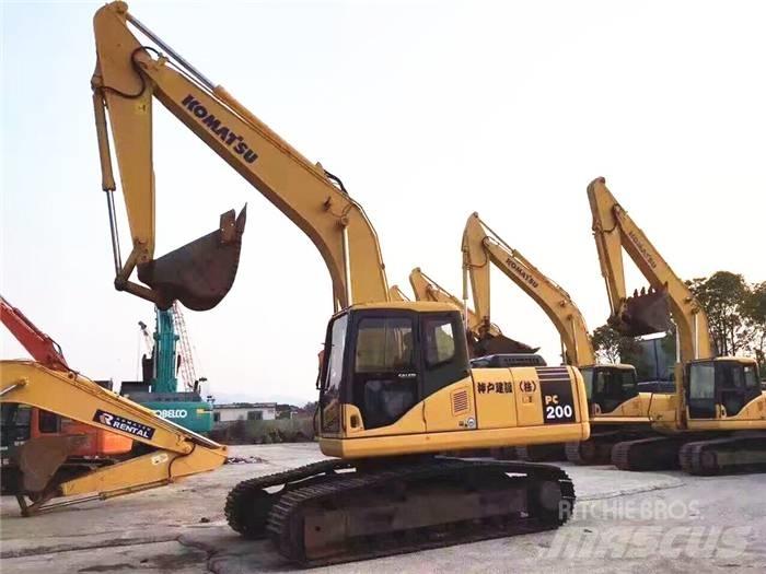 Komatsu PC 200-7 Εκσκαφείς με ερπύστριες