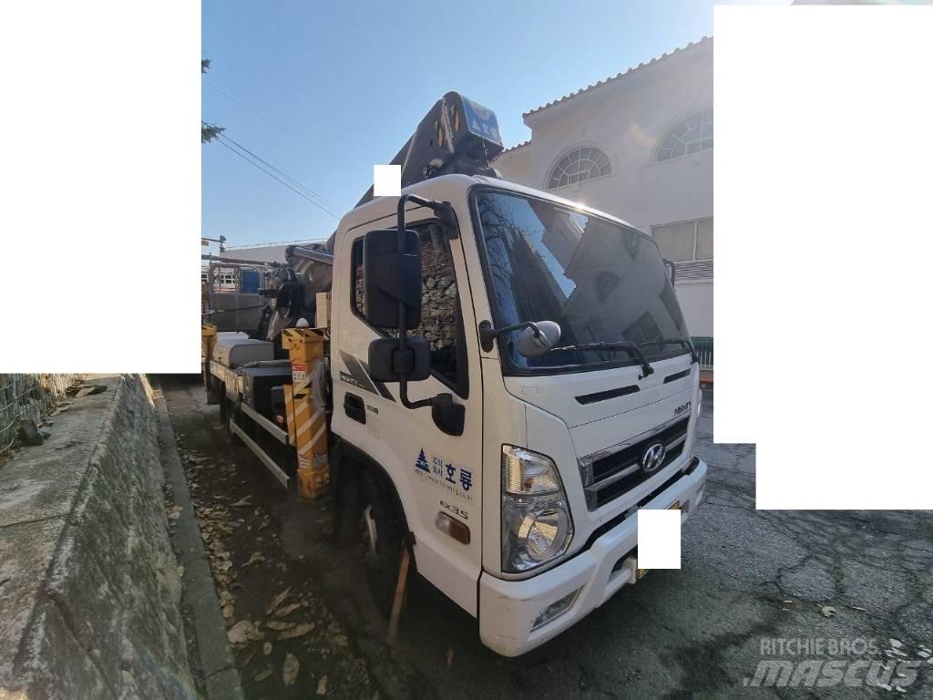 Horyong SKY300 Εναέριες πλατφόρμες τοποθετημένες σε φορτηγό