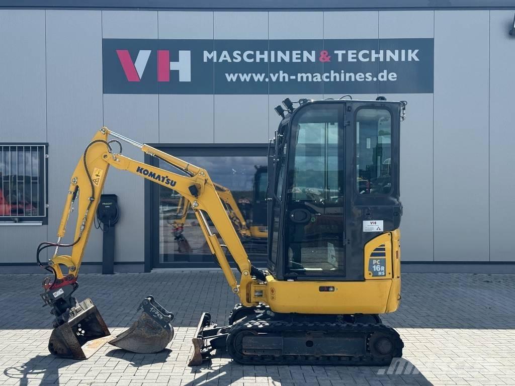 Komatsu PC 16 R-3HS Εκσκαφάκι (διαβολάκι) < 7t