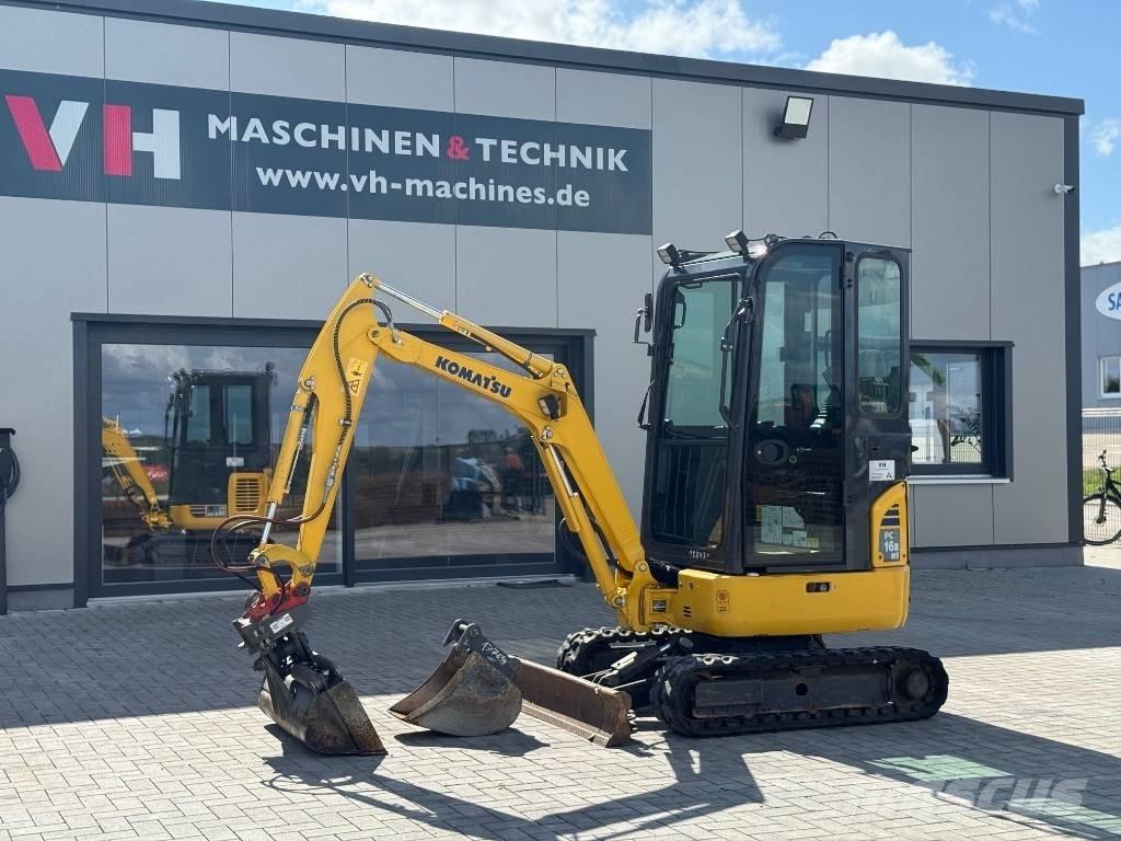Komatsu PC 16 R-3HS Εκσκαφάκι (διαβολάκι) < 7t