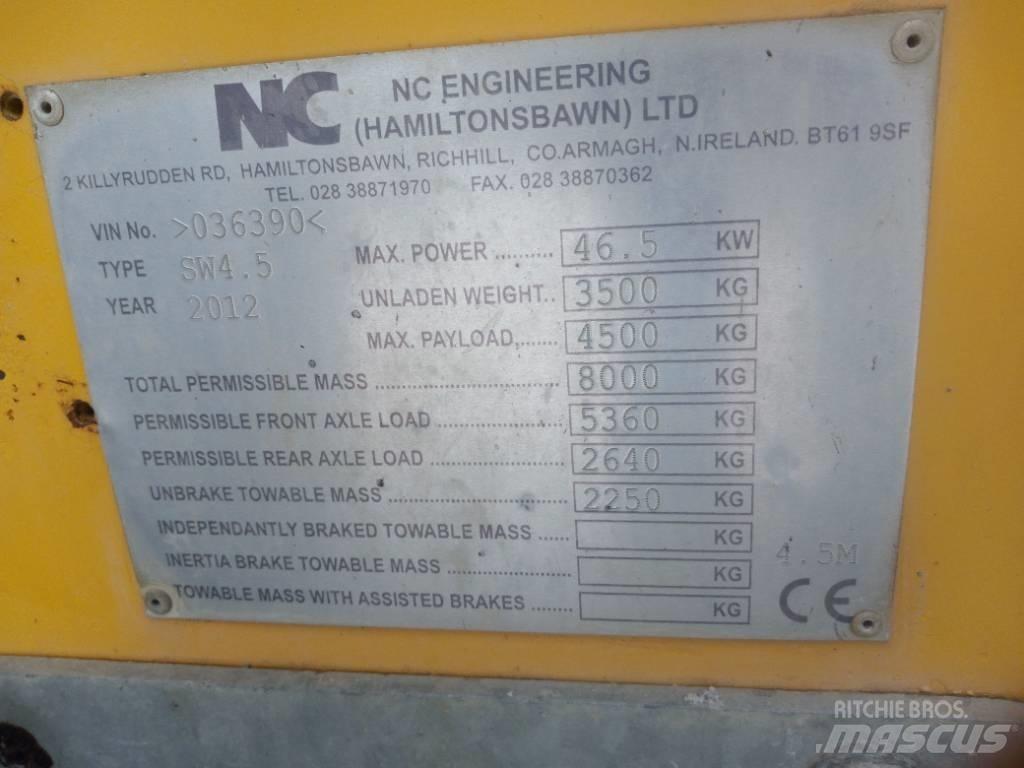 NC SW 4.5 Σπαστό Dump Truck ADT