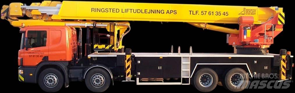 Bronto S55HDT Εναέριες πλατφόρμες τοποθετημένες σε φορτηγό