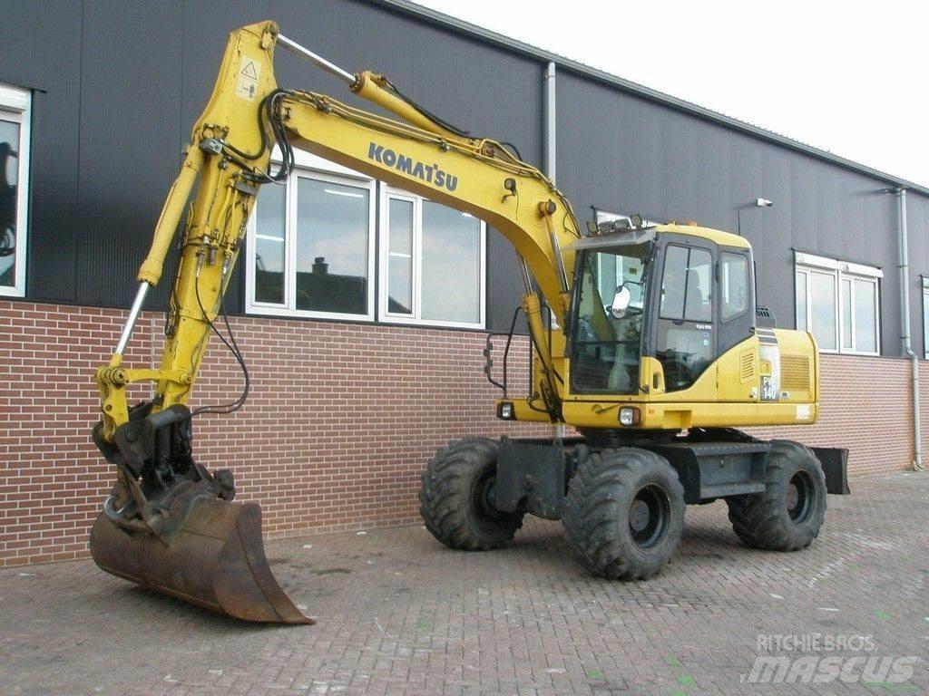 Komatsu PW140-7 Εκσκαφείς με τροχούς - λάστιχα
