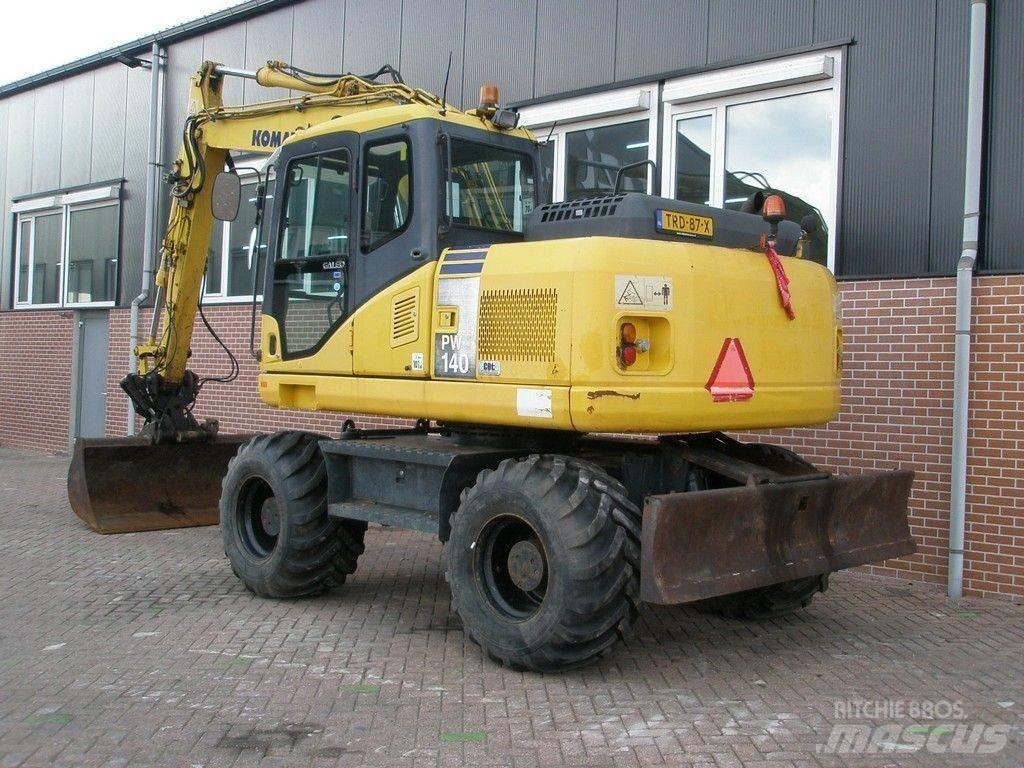 Komatsu PW140-7 Εκσκαφείς με τροχούς - λάστιχα