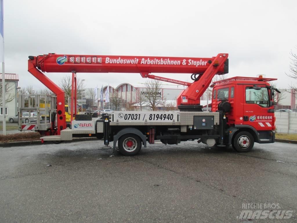 Ruthmann T 330 Εναέριες πλατφόρμες τοποθετημένες σε φορτηγό