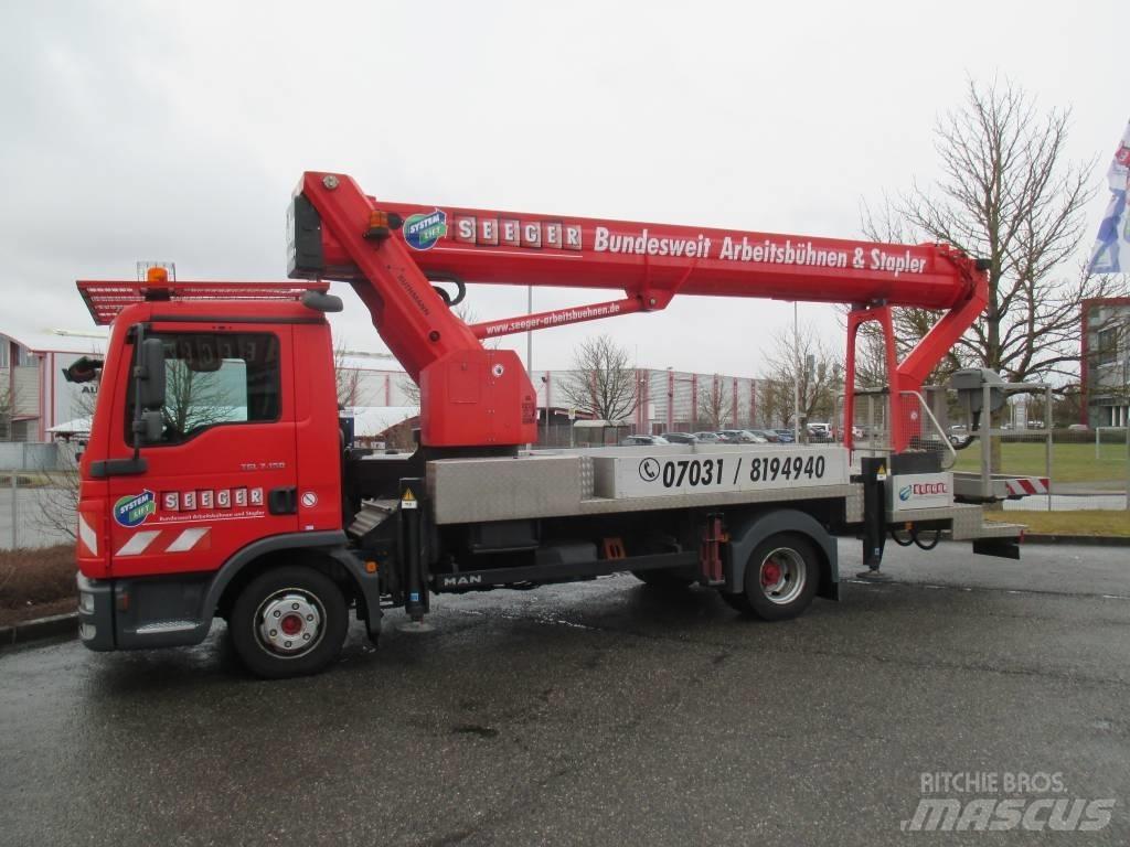 Ruthmann T 330 Εναέριες πλατφόρμες τοποθετημένες σε φορτηγό