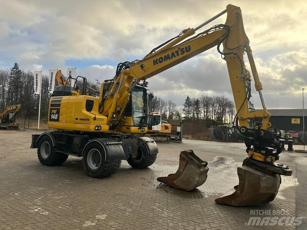 Komatsu PW 148-11 Εκσκαφείς με τροχούς - λάστιχα