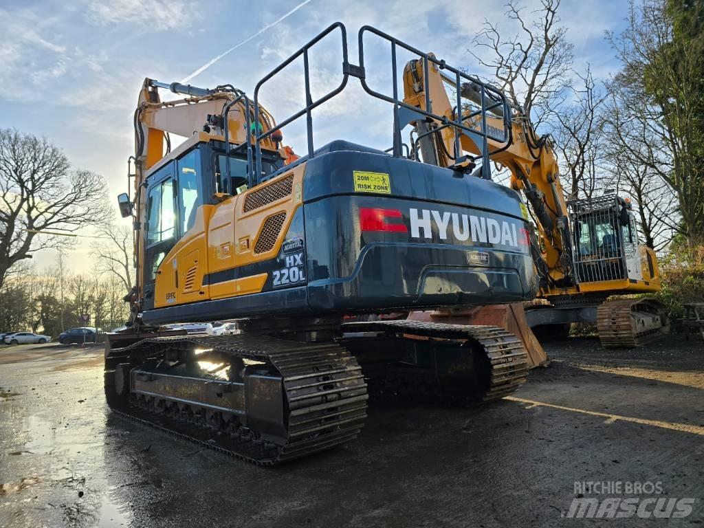 Hyundai HX220L Εκσκαφείς με ερπύστριες