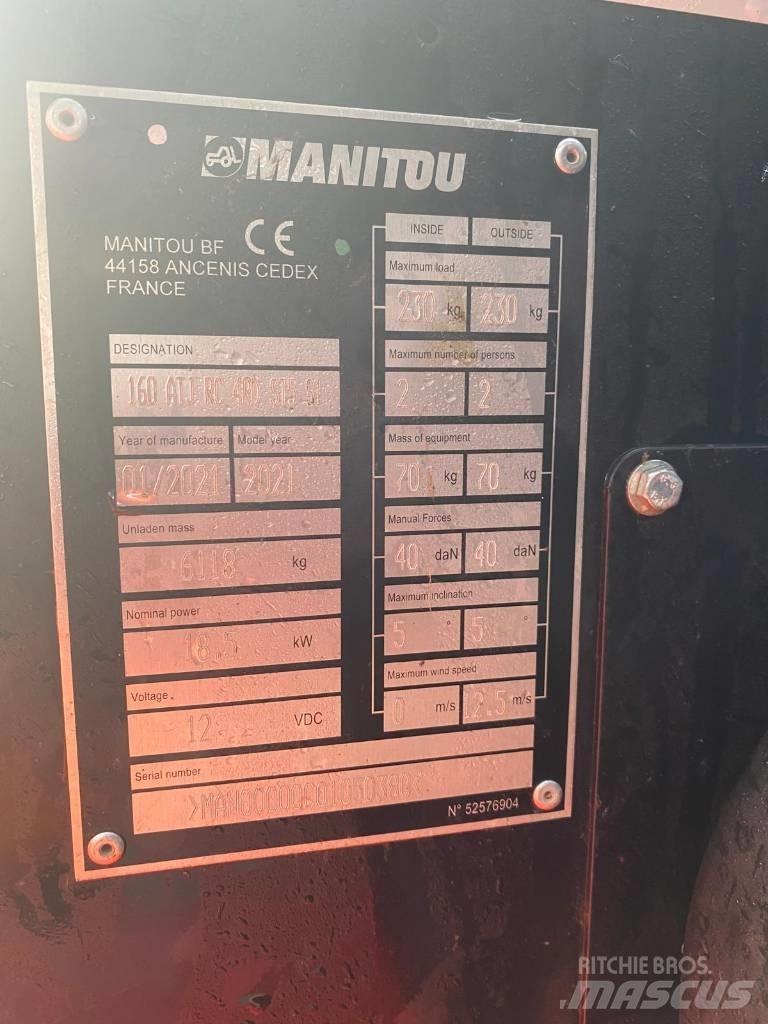 Manitou 160 ATJ Ανυψωτήρες με αρθρωτό βραχίονα