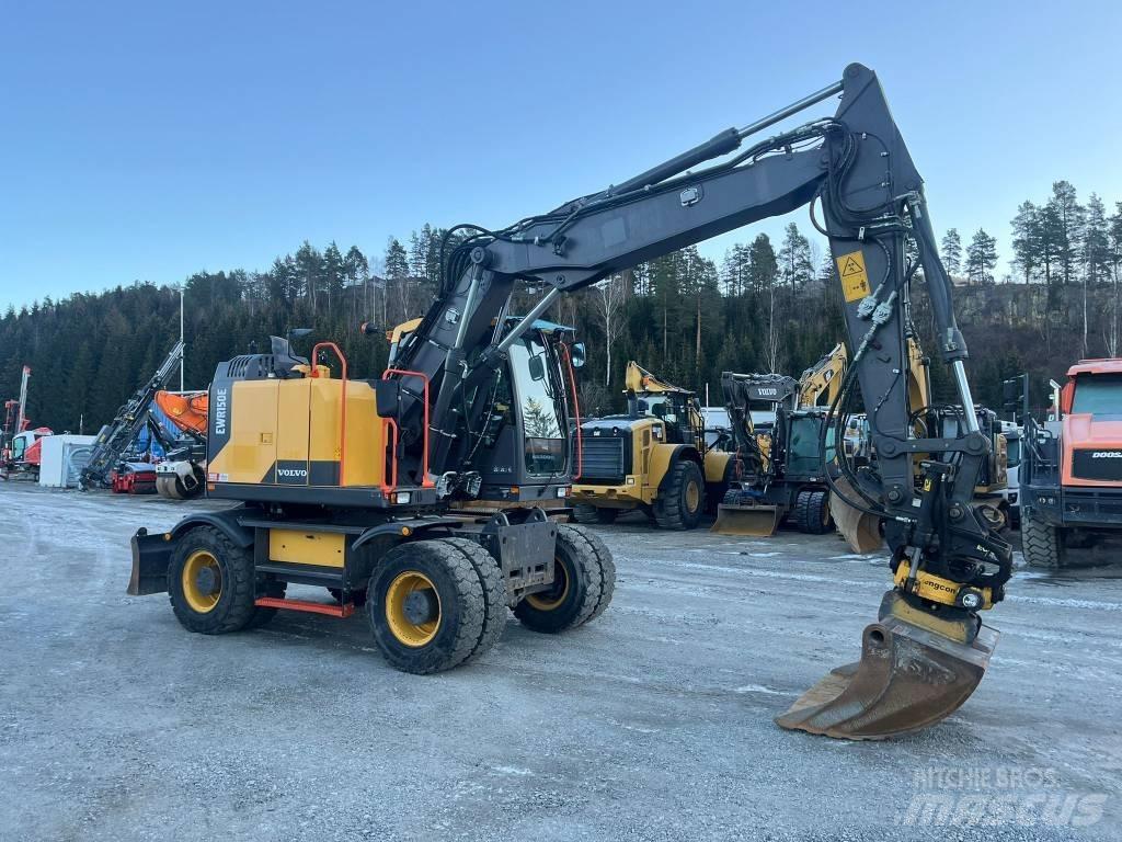 Volvo EWR 150 E !!SOLD!! Εκσκαφείς με τροχούς - λάστιχα