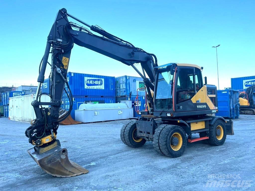 Volvo EWR 150 E !!SOLD!! Εκσκαφείς με τροχούς - λάστιχα