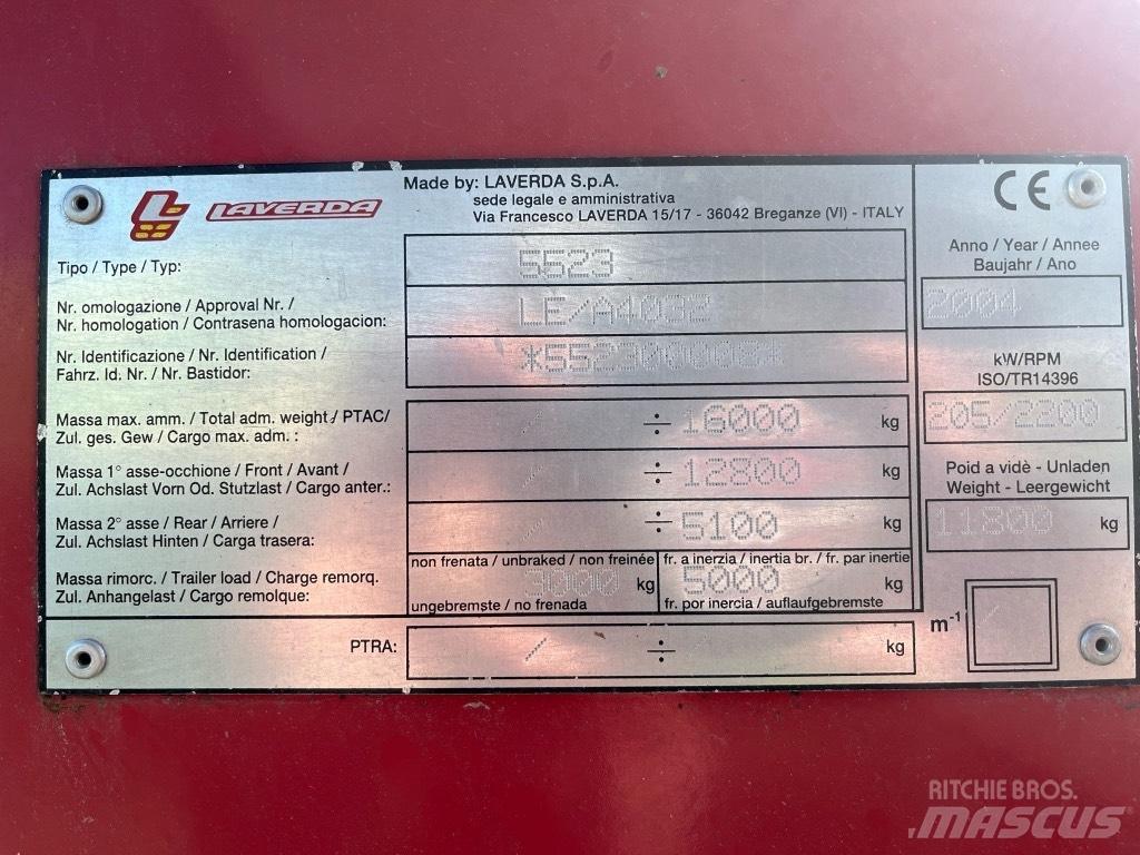 Laverda M 304 Θεριζοαλωνιστικές μηχανές