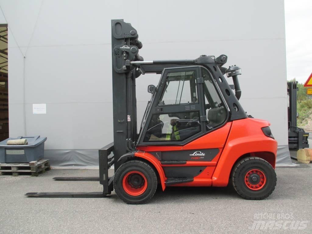 Linde H80D Πετρελαιοκίνητα Κλαρκ