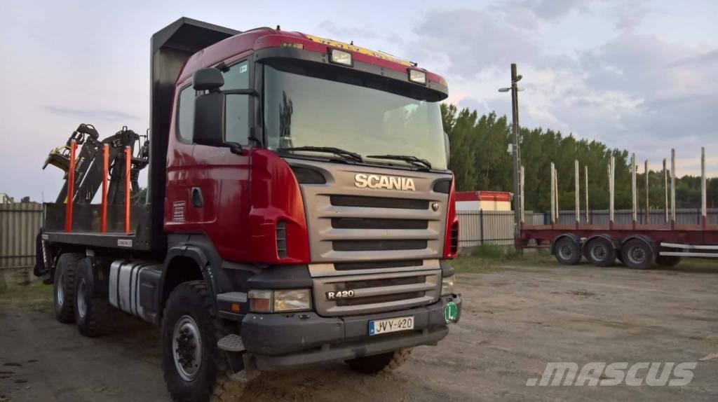 Scania R 420 Φορτηγά ξυλείας
