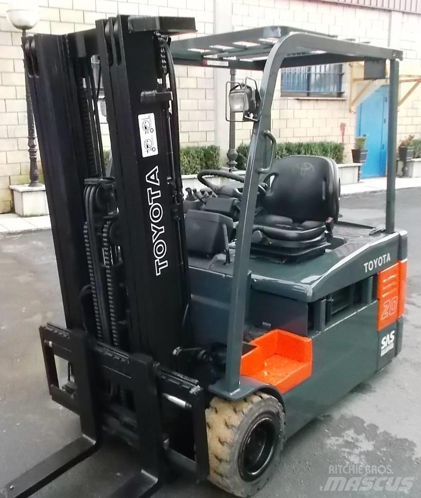 Toyota 7 FBEF 20 Ηλεκτρικά περονοφόρα ανυψωτικά κλαρκ