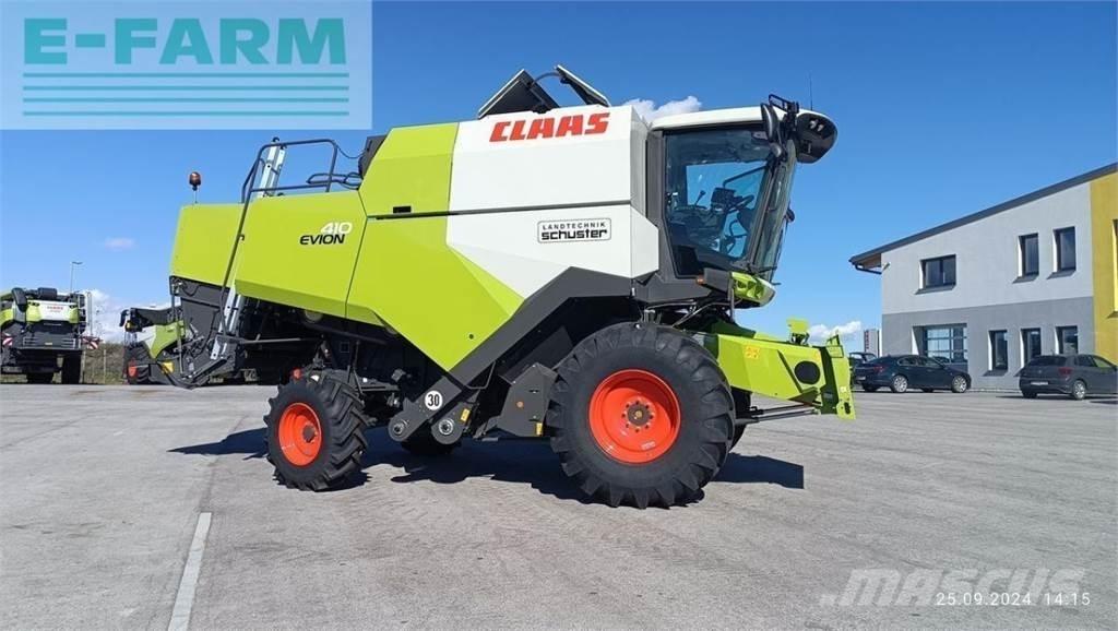 CLAAS evion 410 Θεριζοαλωνιστικές μηχανές