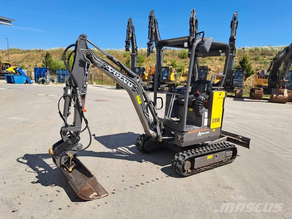 Volvo ECR 18 E Εκσκαφάκι (διαβολάκι) < 7t