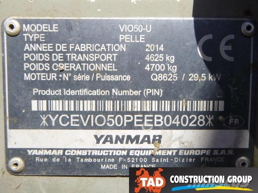Yanmar Vio 50 U Εκσκαφάκι (διαβολάκι) < 7t