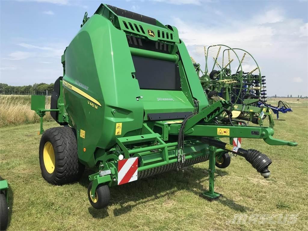 John Deere V461M Πρέσες κυλινδρικών δεμάτων
