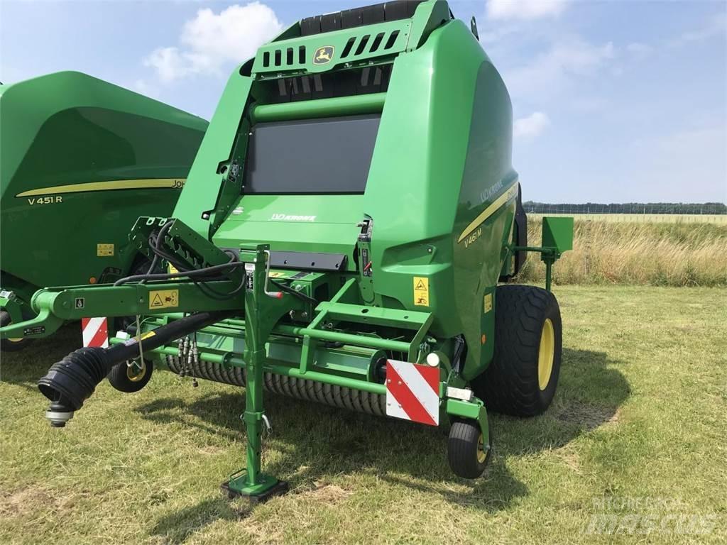 John Deere V461M Πρέσες κυλινδρικών δεμάτων