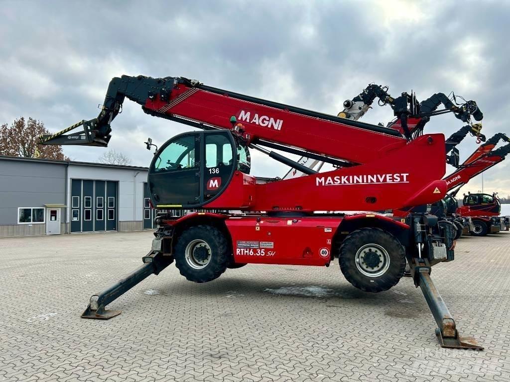 Magni RTH 6.35 Τηλεσκοπικοί τροχοφόροι φορτωτές