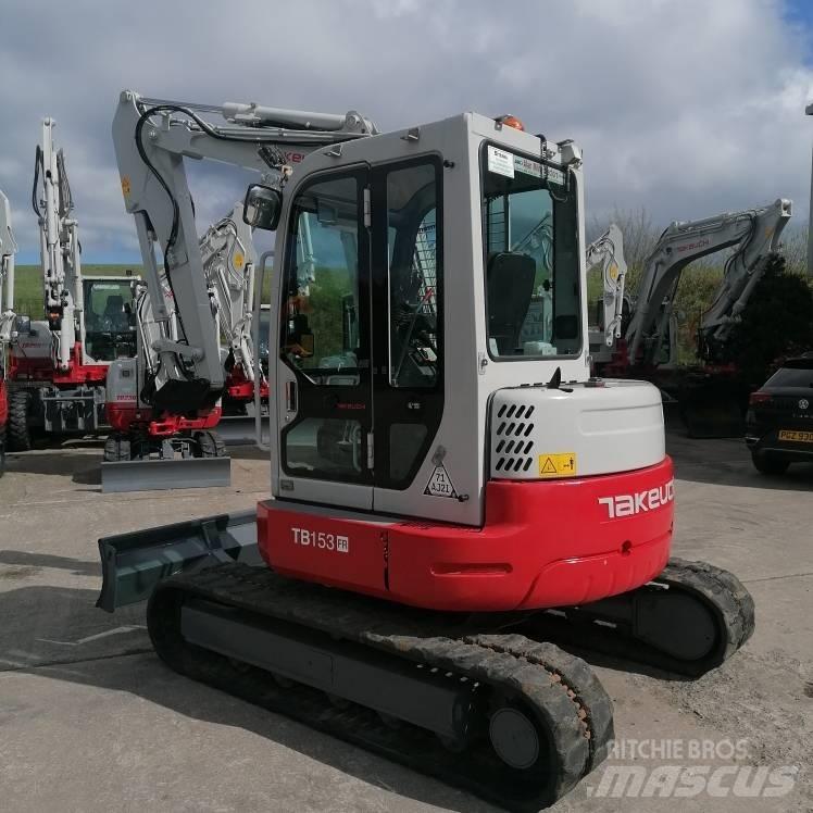 Takeuchi TB153FR Εκσκαφάκι (διαβολάκι) < 7t