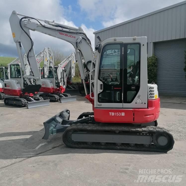 Takeuchi TB153FR Εκσκαφάκι (διαβολάκι) < 7t