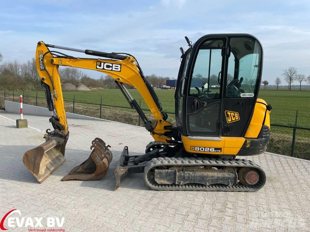JCB 8026 CTS Εκσκαφάκι (διαβολάκι) < 7t