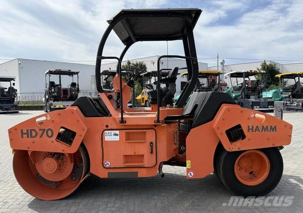 Hamm HD 70K Οδοστρωτήρες συνδυαστικοί