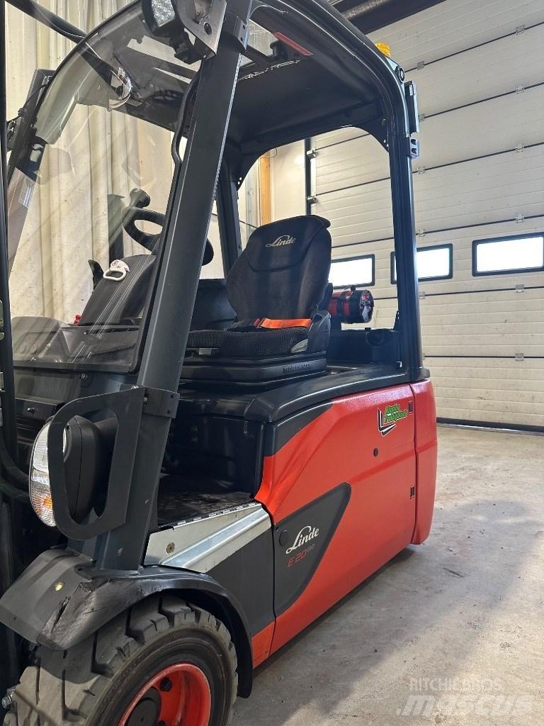 Linde E20L-02 Ηλεκτρικά περονοφόρα ανυψωτικά κλαρκ