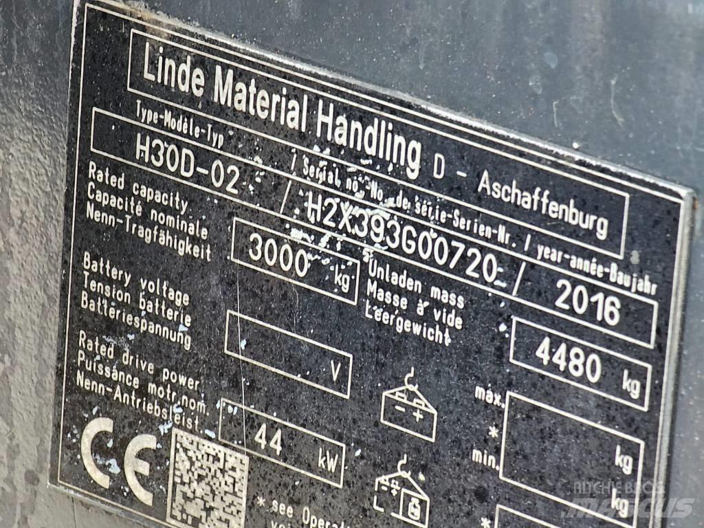 Linde H30D-02 Πετρελαιοκίνητα Κλαρκ
