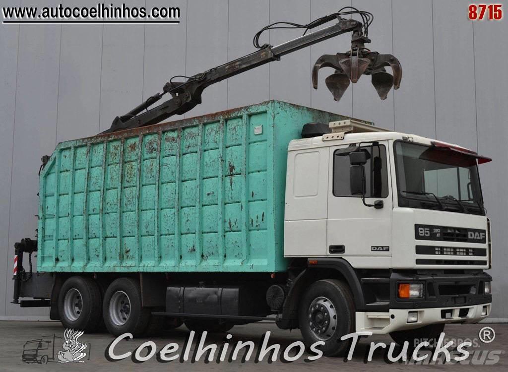 DAF 95Ati 380 Φορτηγά Kαρότσα με ανοιγόμενα πλαϊνά