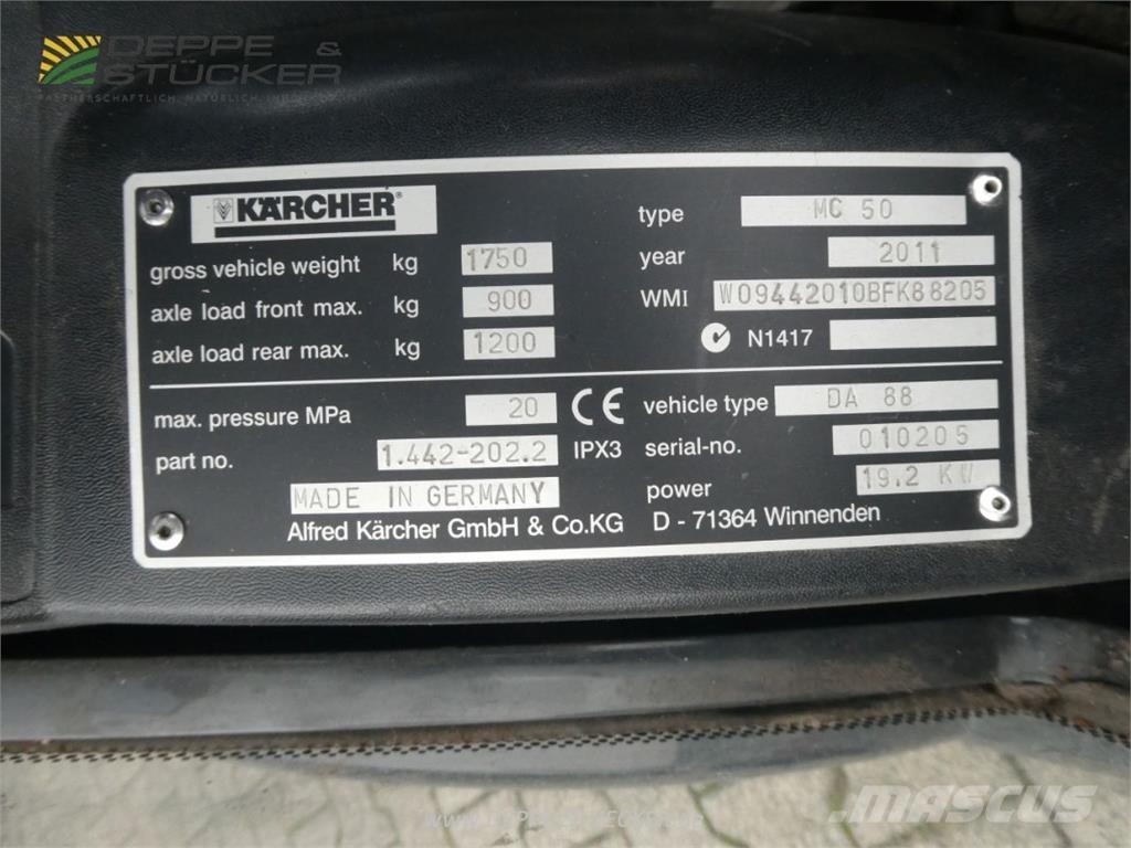 Kärcher MC 50 Σκούπες