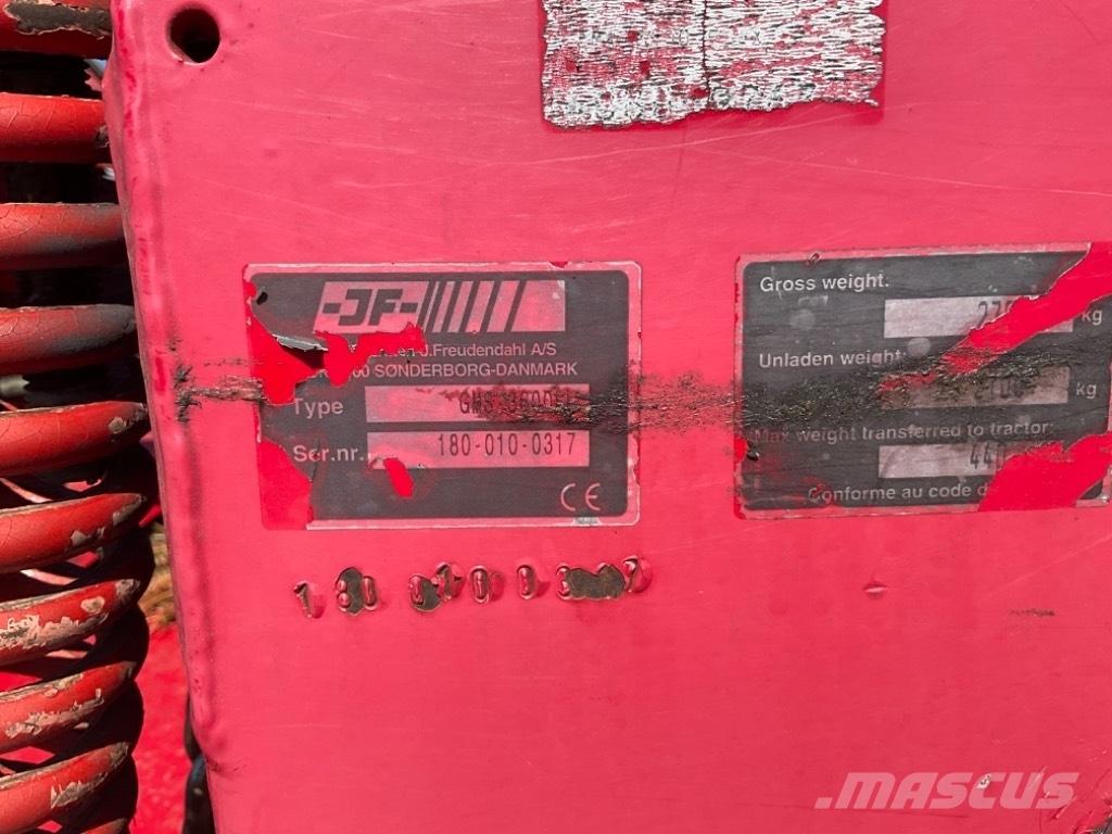 JF GMS 3600 Flex Χορτοκοπτικά-διαμορφωτές