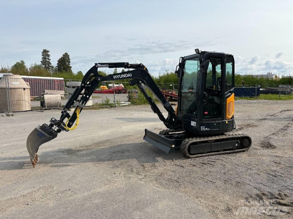 Hyundai HX 25 AZ Εκσκαφάκι (διαβολάκι) < 7t